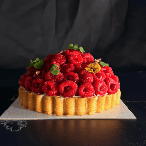 La tarte framboise