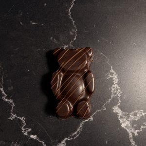 L'ourson guimauve framboise & chocolat noir XL